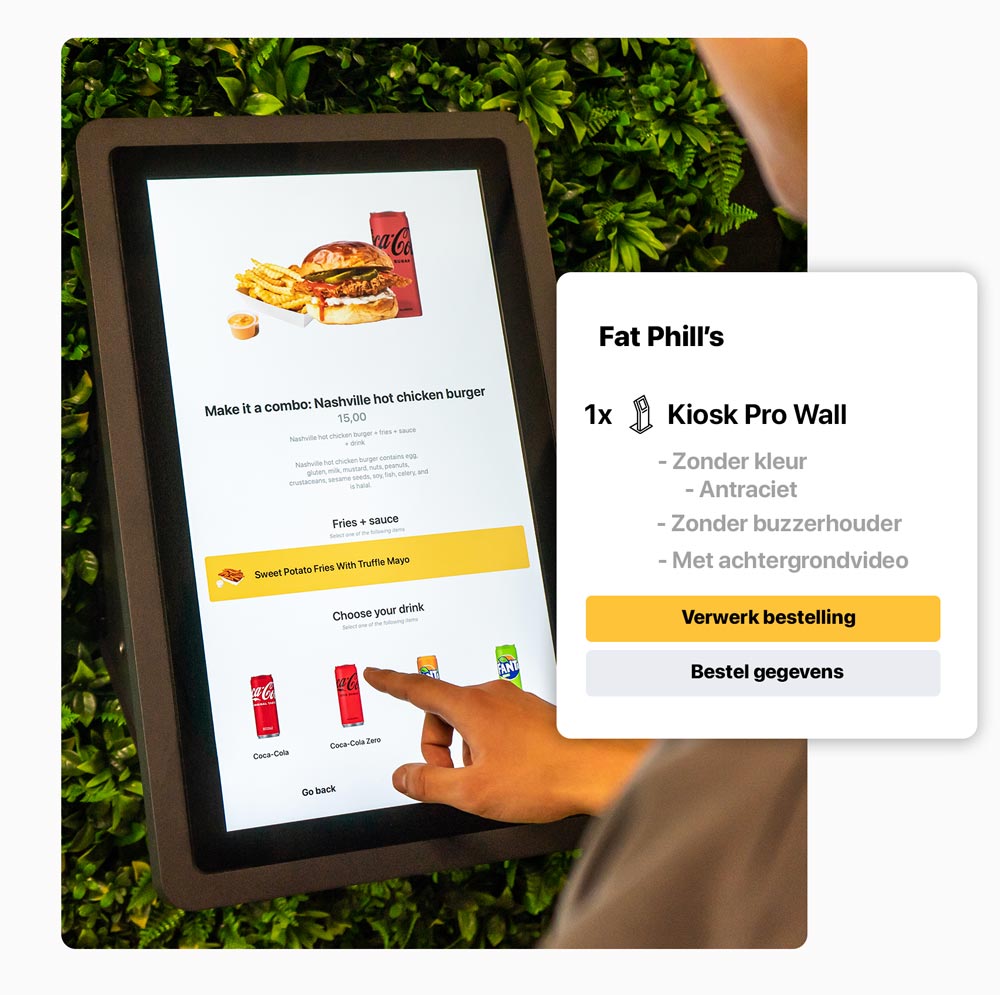 Bestellingen Onesix Kiosk